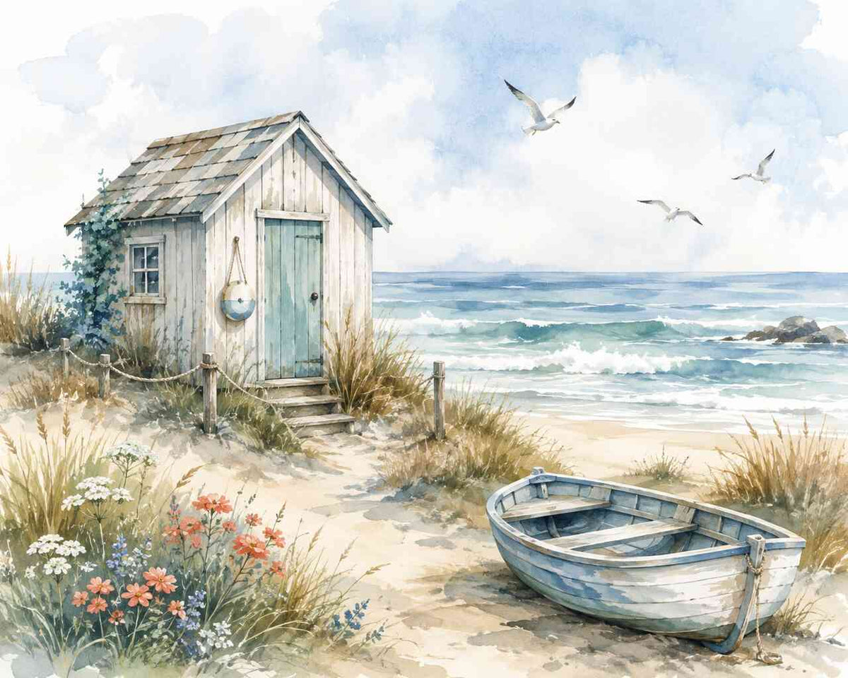 Paint by Numbers - Summer dreams by the sea