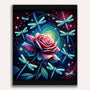 Dragonfly flies into the night - Paint by Numbers