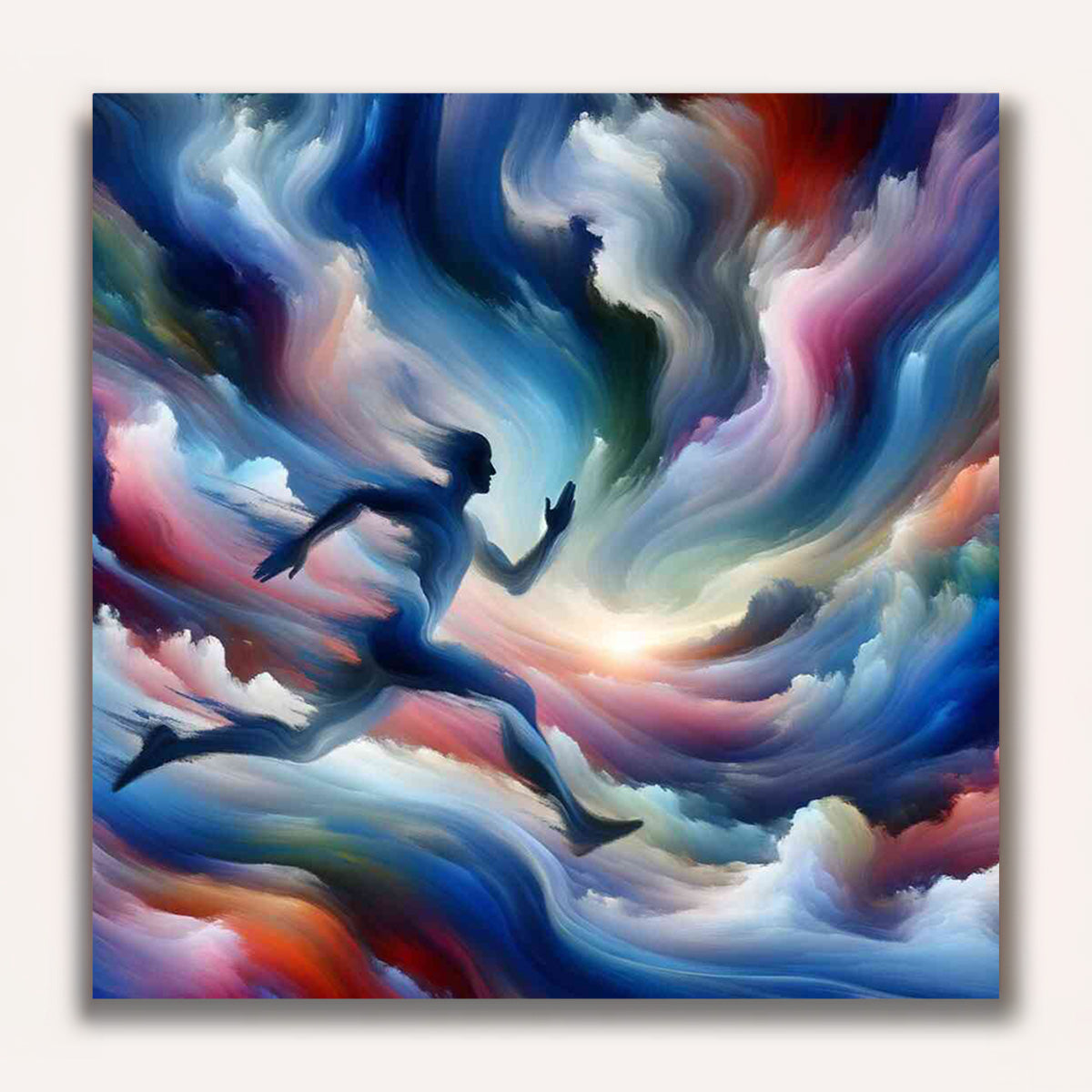 Paint by Numbers - Dream run through color swirls