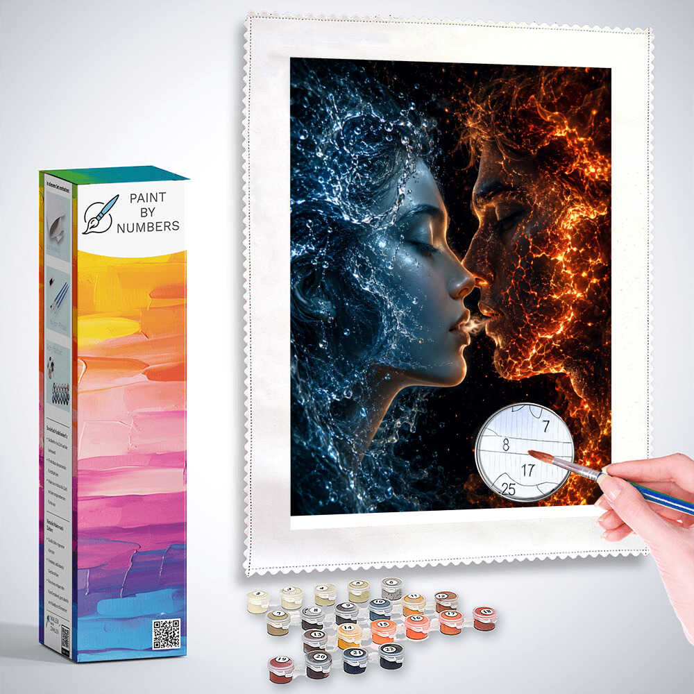 Paint by Numbers - Kiss of the Elements