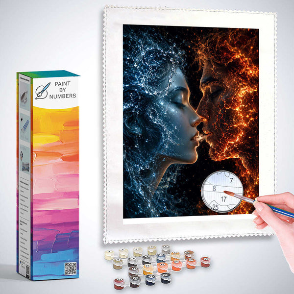 Paint by Numbers - Kiss of the Elements