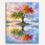 Tree, Seasons - Paint by Numbers