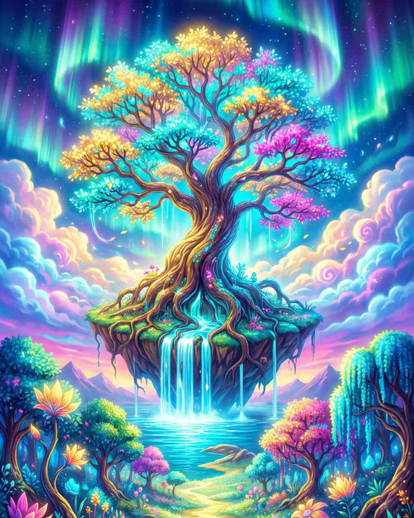 Paint by Numbers - Aurora of Life
