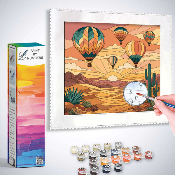 Paint by Numbers - Sunrise of Freedom