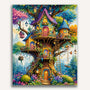 Paint by Numbers - Magic House in the Fairytale Tree