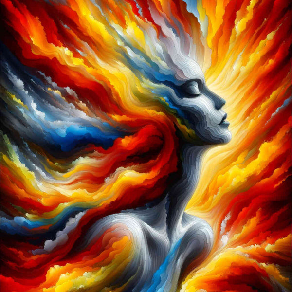 Abstract, woman - Paint by Numbers