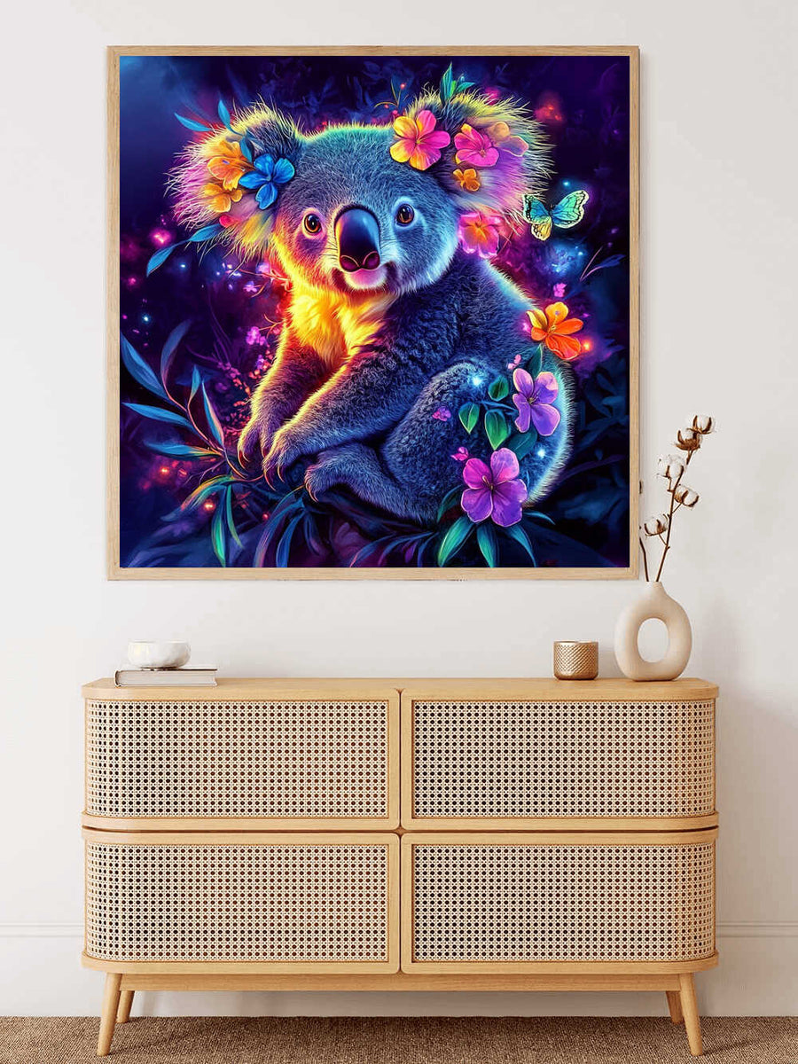 Paint by Numbers - Magical Koala Garden