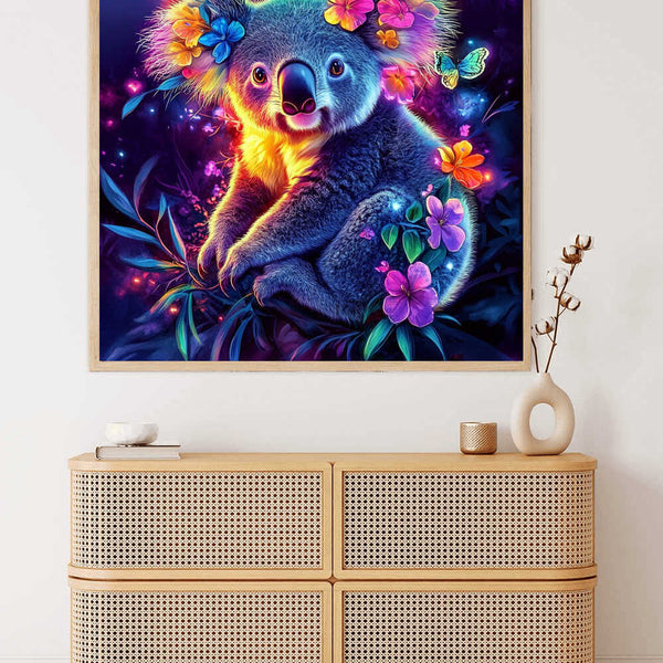 Paint by Numbers - Magical Koala Garden