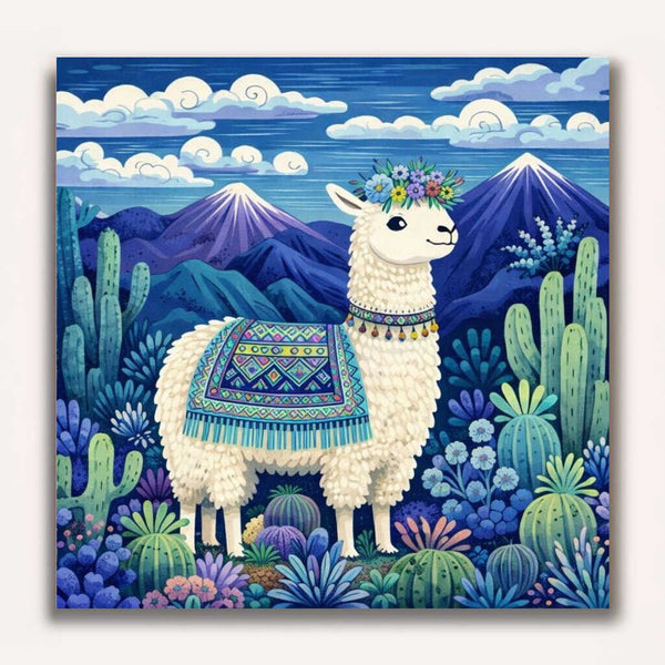 Paint by Numbers - Magical Andean joy