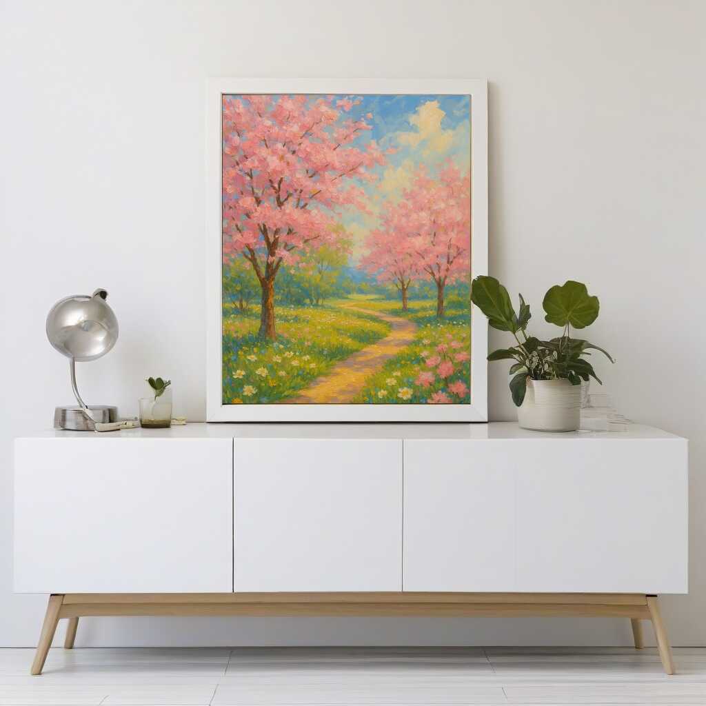 Paint by Numbers - Spring Path of Longing