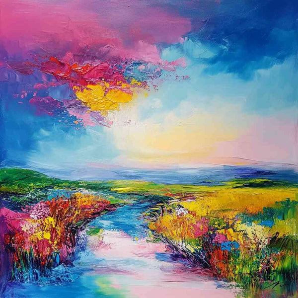 Paint by Numbers - colors of the sky