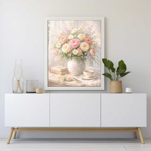 Paint by Numbers - Morning poetry, the magic of blossoms