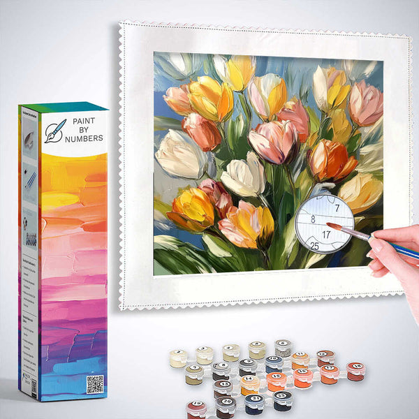 Paint by Numbers - Blooming Poetry