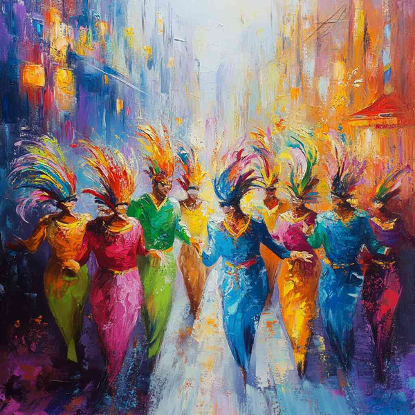 Paint by Numbers - dance of the carnival
