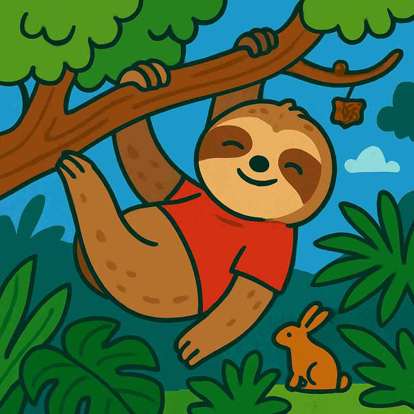 Paint by Numbers - Gentle dreams in the jungle