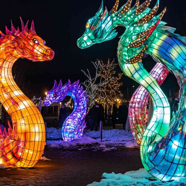Paint by Numbers - Fire Play of the Dragons