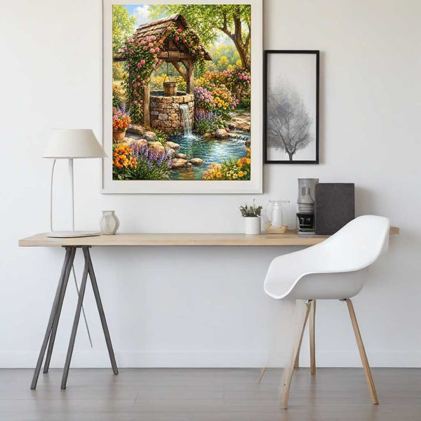 Paint by Numbers - The Enchanted Fountain