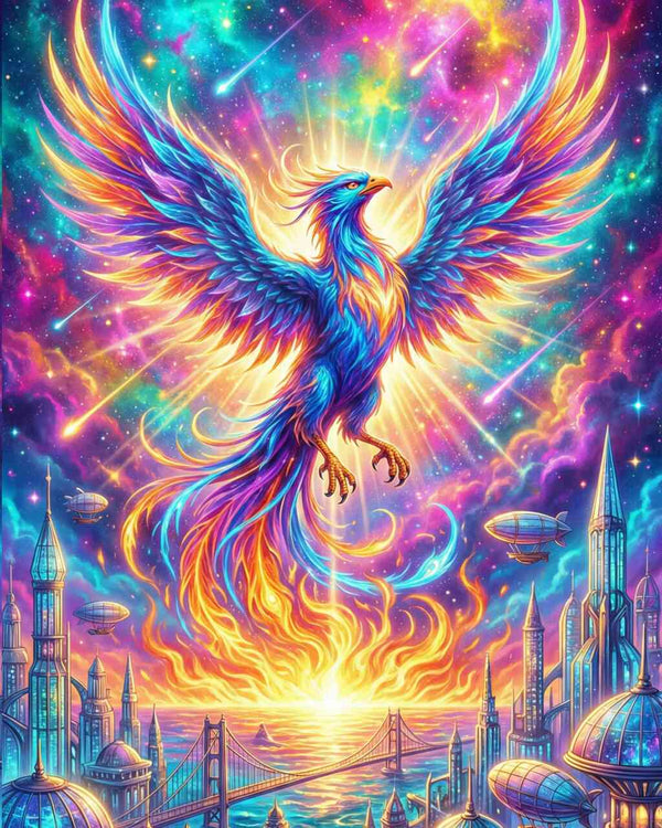 Paint by Numbers - Phoenix of the Dawn