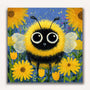 Paint by Numbers - Sunbeams in the Humming Garden