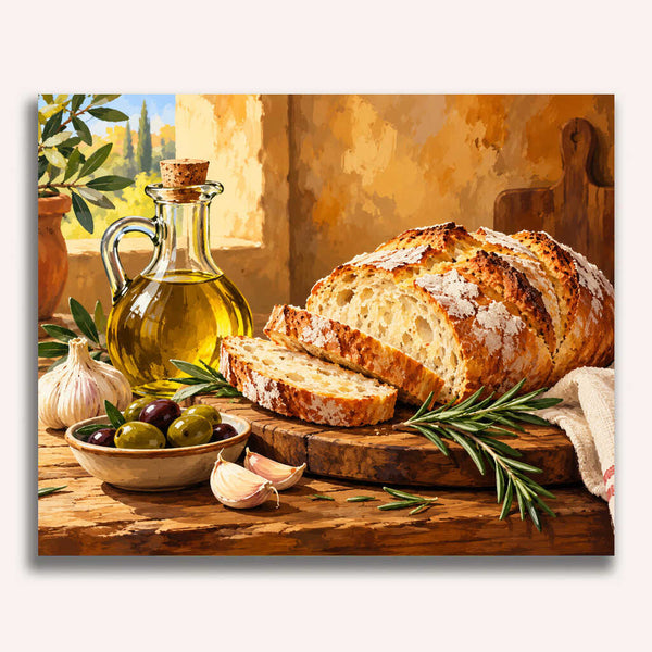 Paint by Numbers - Mediterranean joie de vivre