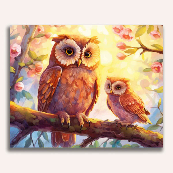 Paint by Numbers - Enchanted Companions, Mother Child