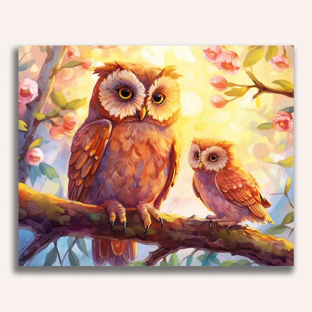 Paint by Numbers - Enchanted Companions, Mother Child