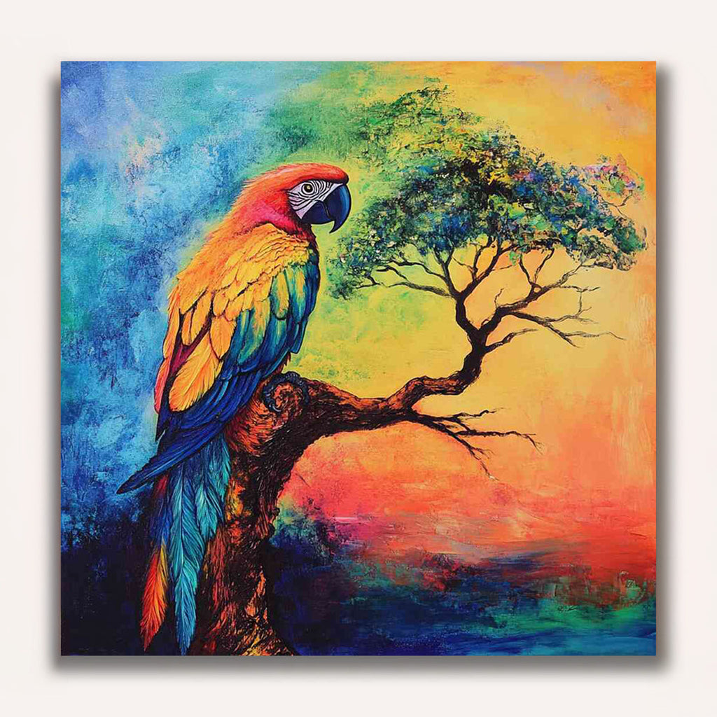 Paint by Numbers - explosion of color in the tropics