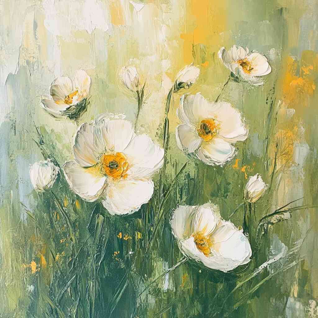 Paint by Numbers - Flower Poetry in the Sunlight