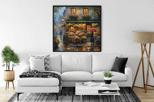 Paint by Numbers - Floral magic in the rain
