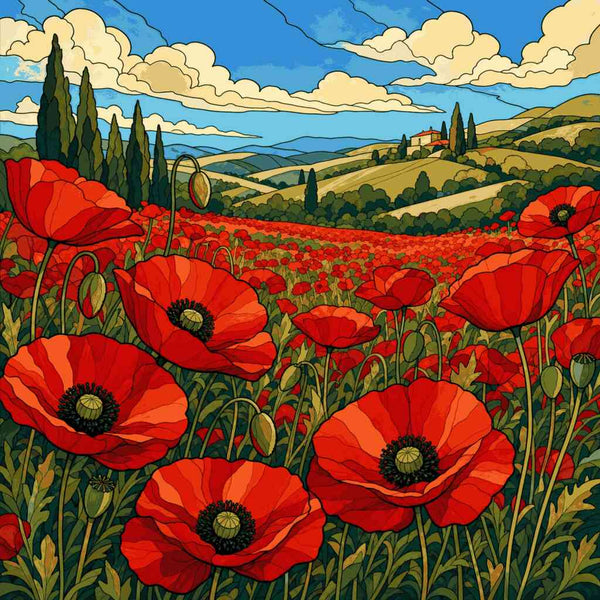 Paint by Numbers - Blooming longing