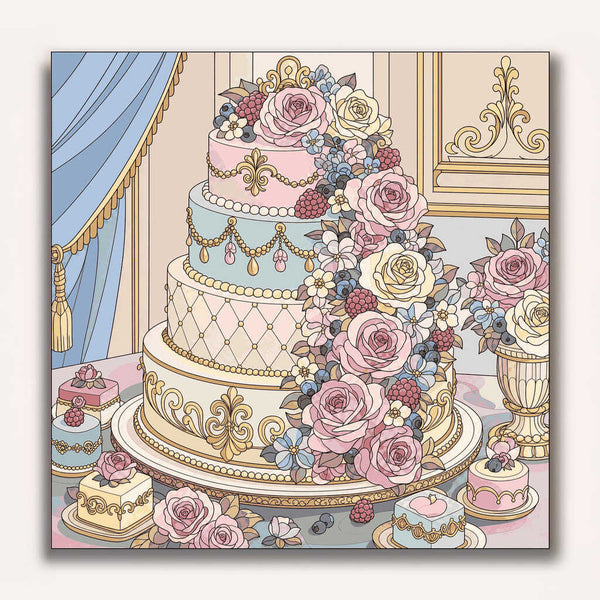 Paint by Numbers - Fairytale Sweetness – Festive Romance