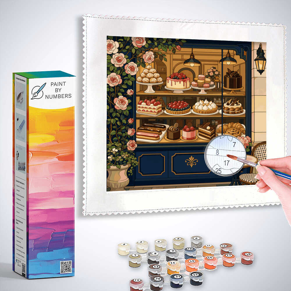 Paint by Numbers - Sweet temptation in the morning