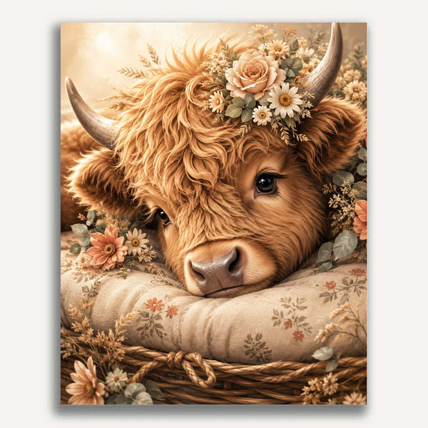 Paint by Numbers - Gentle dreams, harmony in the flower basket