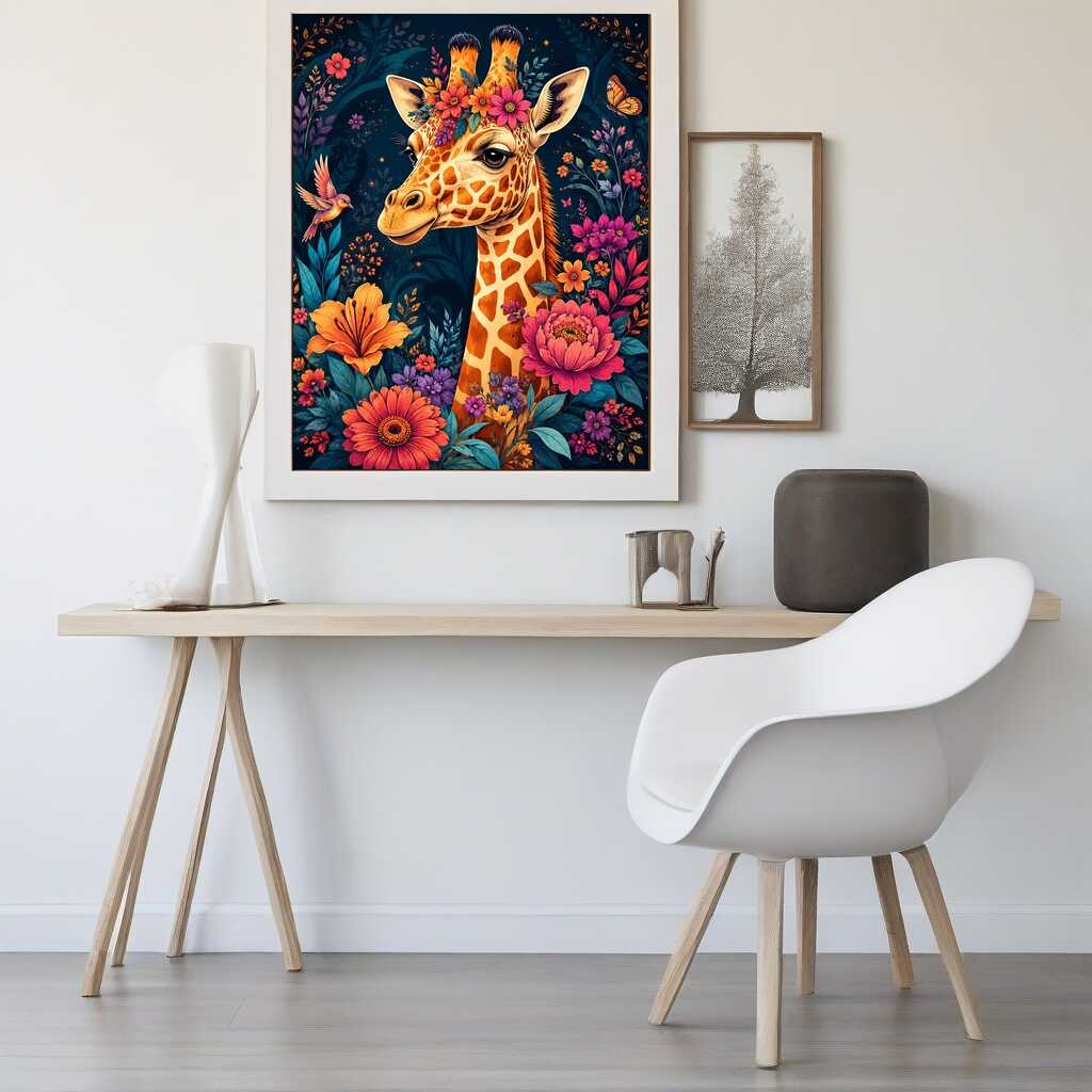 Paint by Numbers - Enchanting floral dream