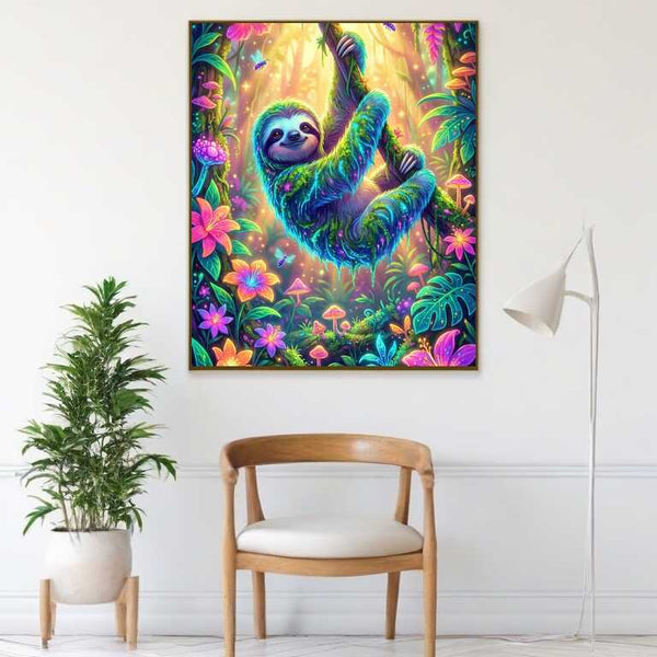 Paint by Numbers - Magical serenity in the jungle