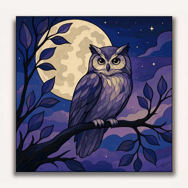 Paint by Numbers - Night Watchman of Wisdom