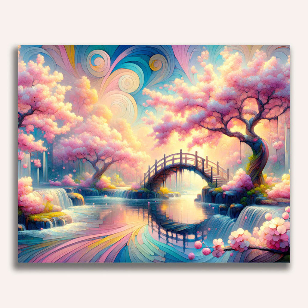 Fairy tale landscape, dreamlike - Paint by Numbers