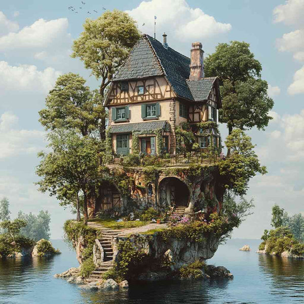 Paint by Numbers - Island of Dreams, house