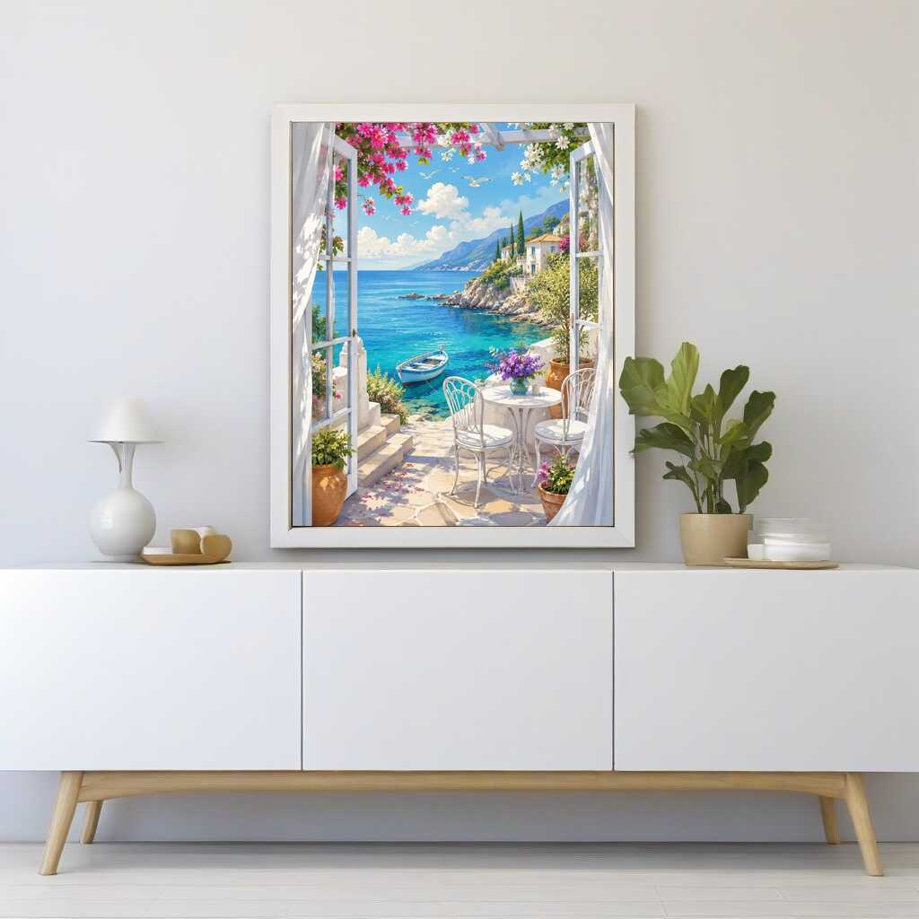 Paint by Numbers - Mediterranean Morning Magic