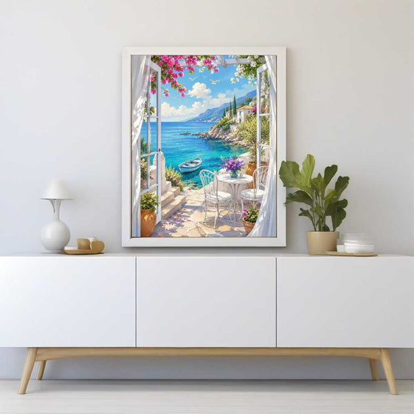 Paint by Numbers - Mediterranean Morning Magic