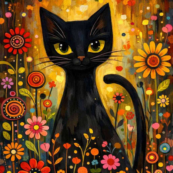 Paint by Numbers - A magical encounter in a sea of blossoms