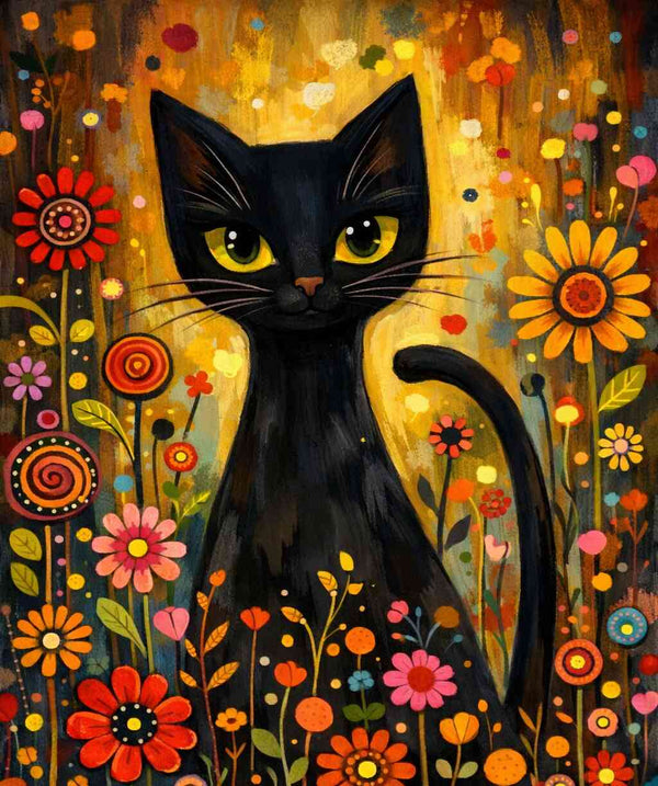 Paint by Numbers - A magical encounter in a sea of blossoms