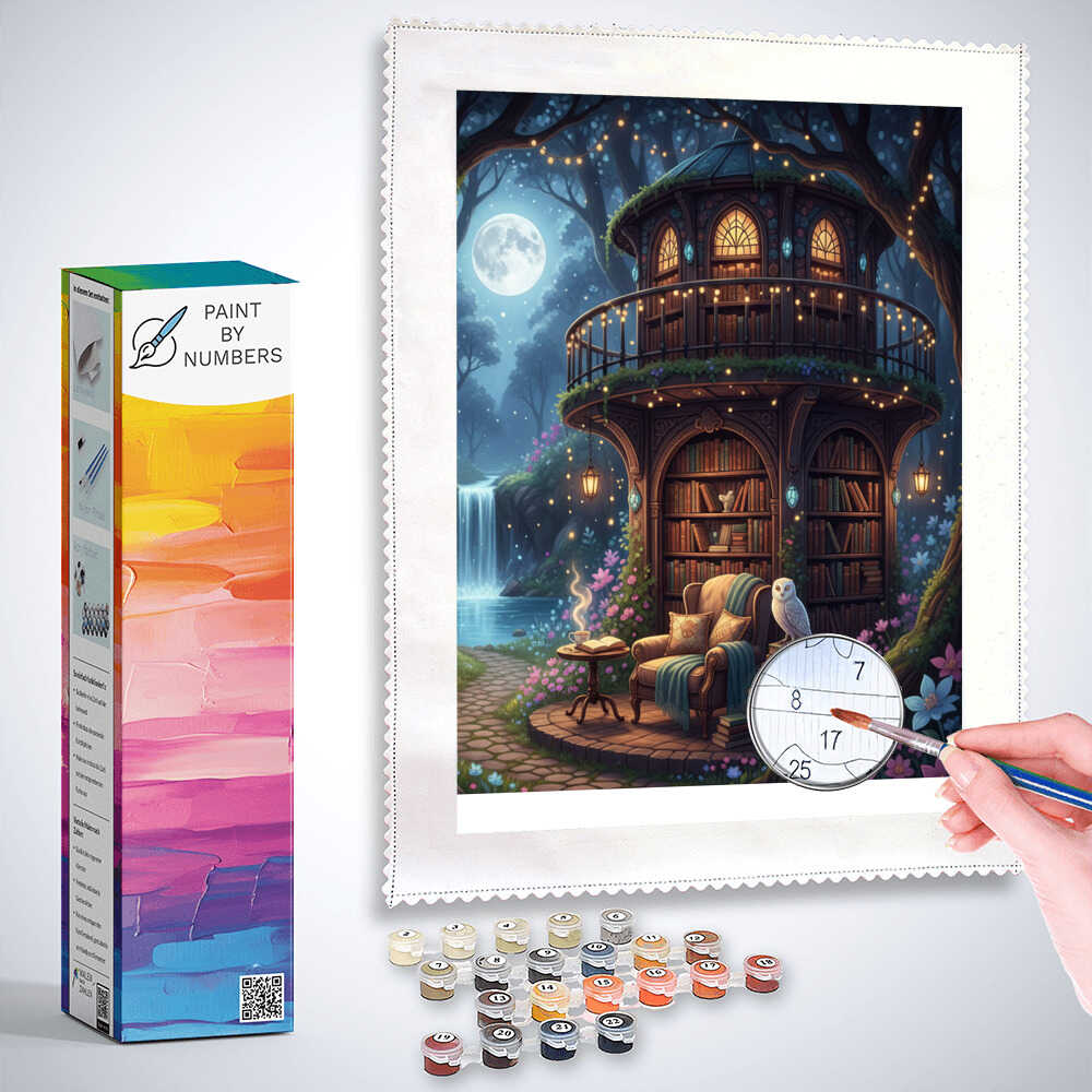 Paint by Numbers - The Enchanting Reading Refuge