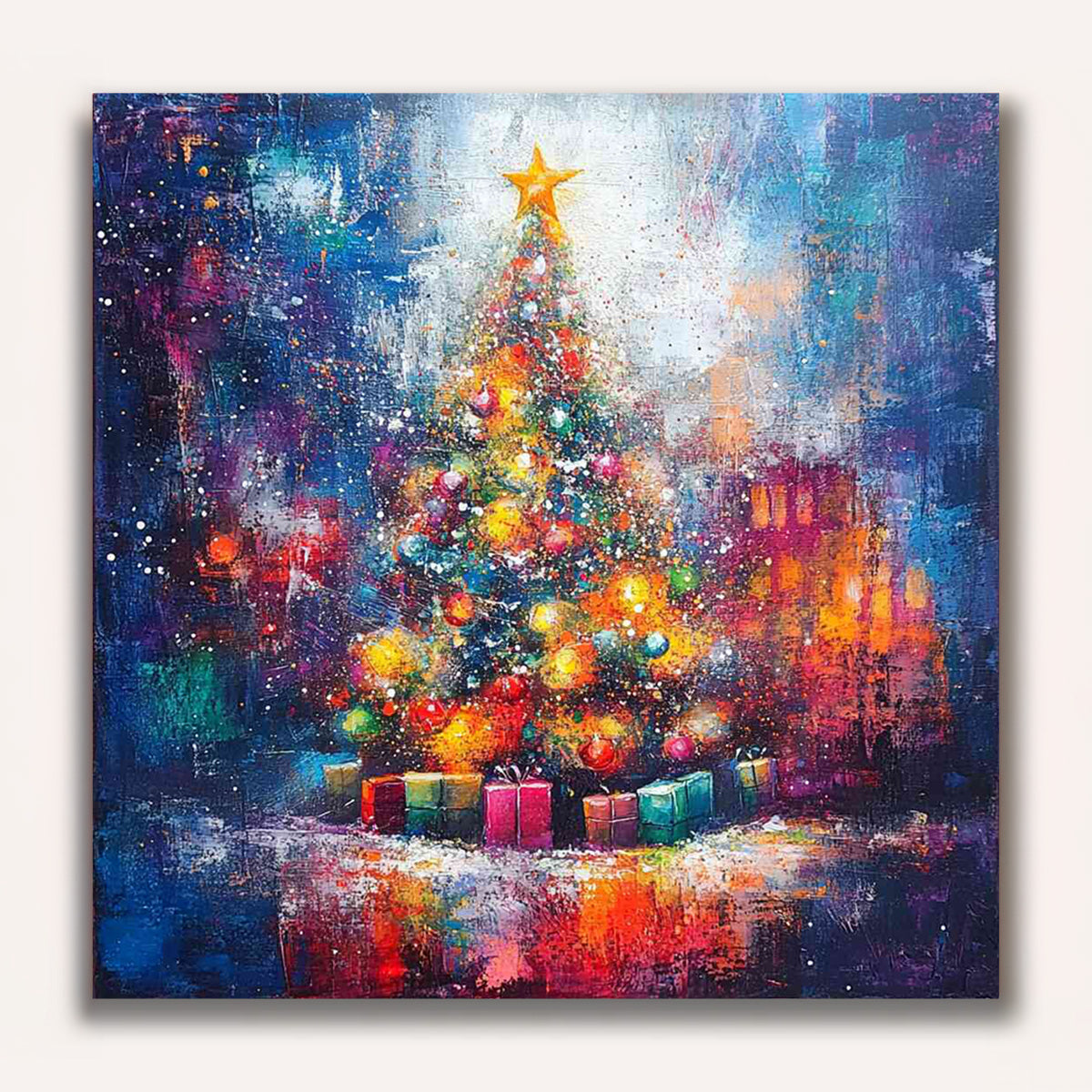 Paint by Numbers - Festive Sparkle, Abstract