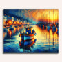 Fishing boats - Paint by Numbers