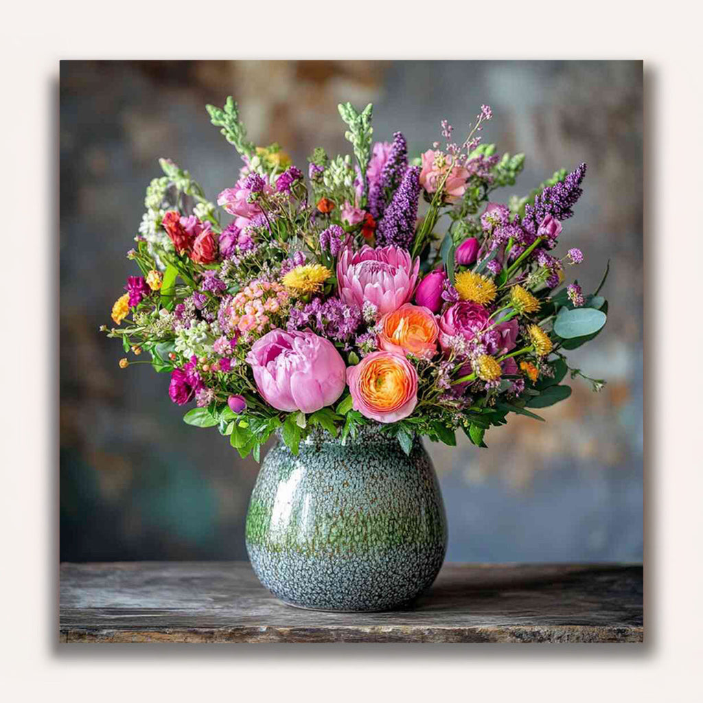 Paint by Numbers - floral intoxication of the senses