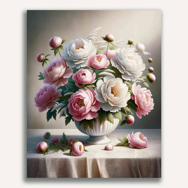 Flowers, Ultra Realistic - Paint by Numbers