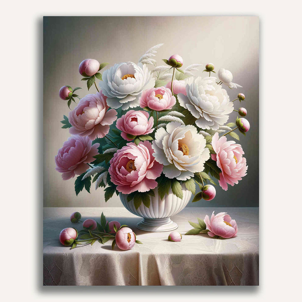 Flowers, Ultra Realistic - Paint by Numbers