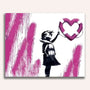 Girl with life preserver, Banksy - Banksy