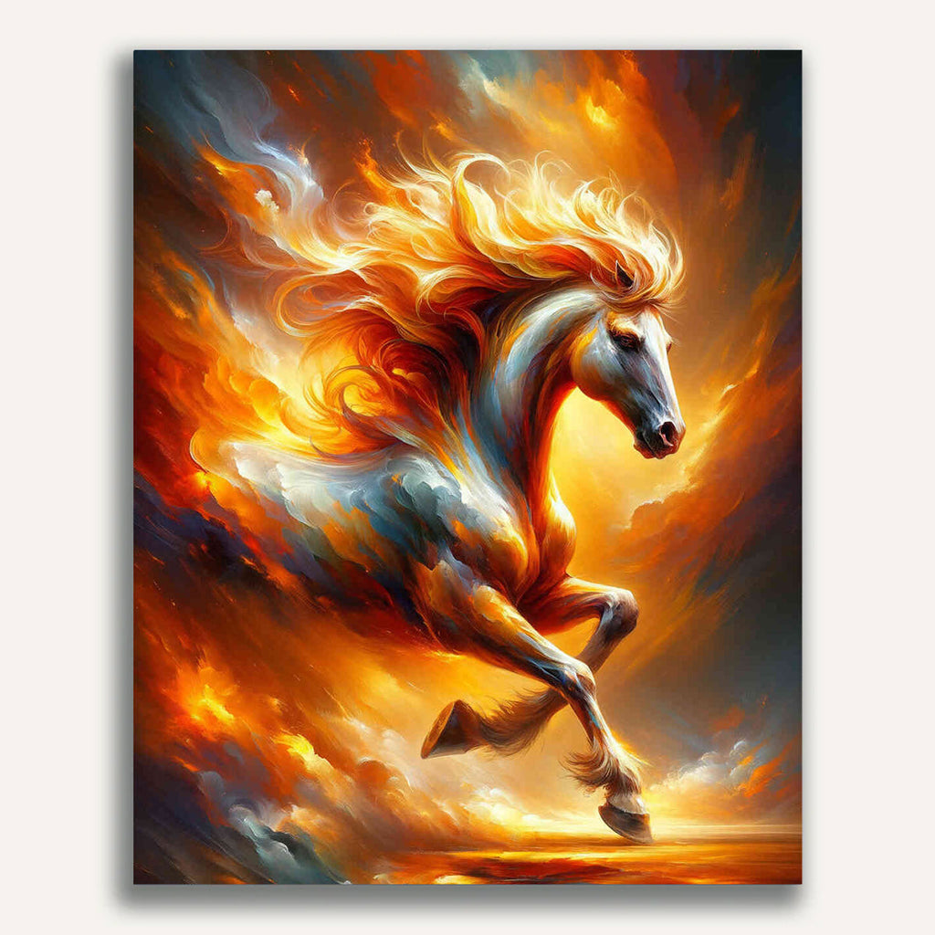 Horse, stallion - Paint by Numbers